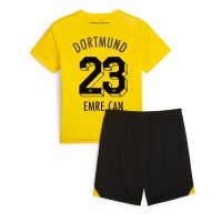 Dječji Nogometni Dres Borussia Dortmund Emre Can #23 Domaci 2023-24 Kratak Rukav (+ Kratke hlače)